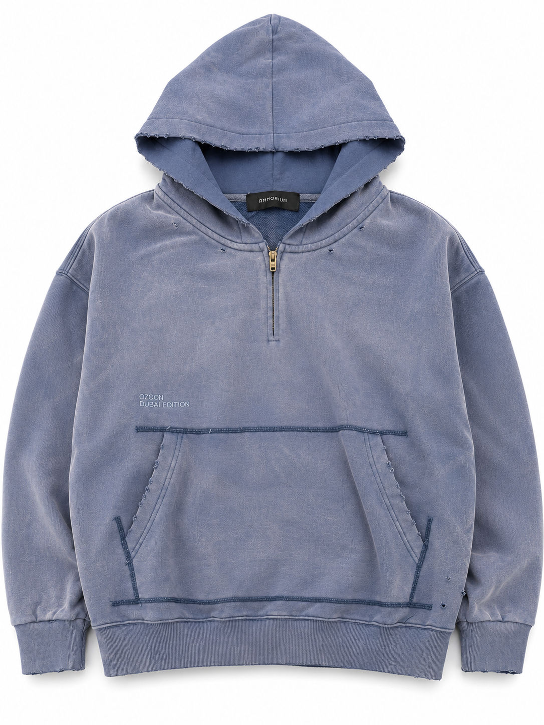 Blue Washed Hoodie