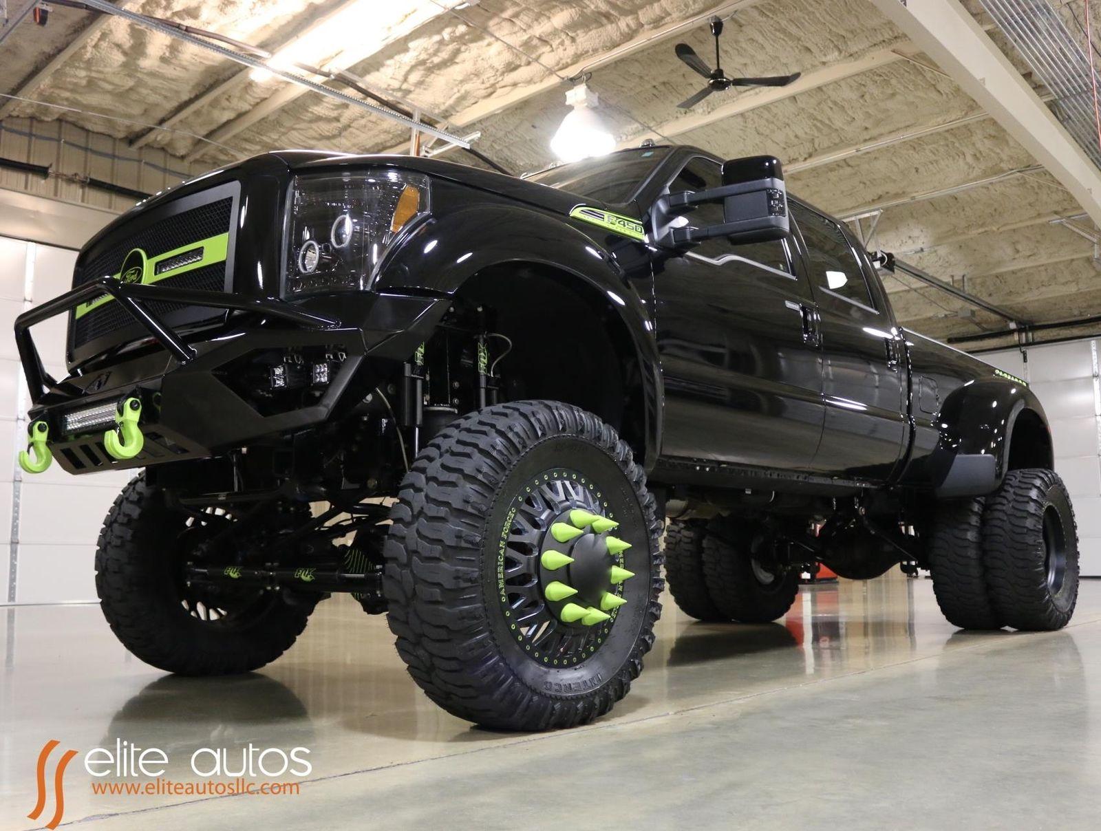 Customized Badass Ford F Platinum Monster Truck Monster Trucks For Sale