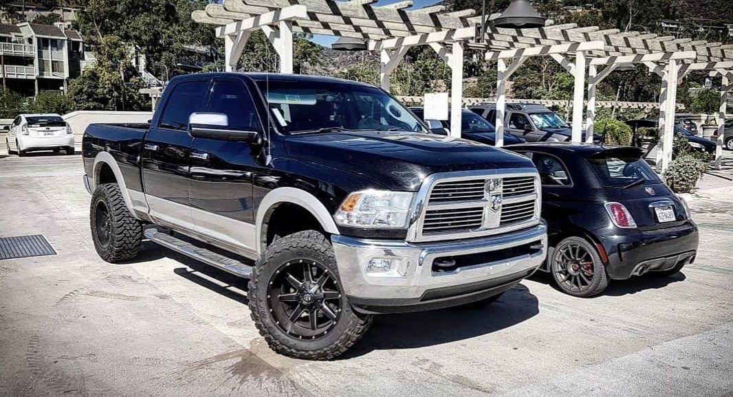 custom lifted 2010 Dodge Ram 3500 monster pickup for sale