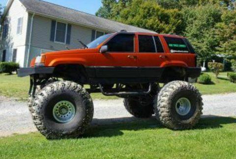 custom lifted 1995 Jeep Grand Cherokee monster for sale
