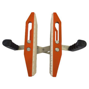 White Double Handed Carrying Clamps (Pair)
