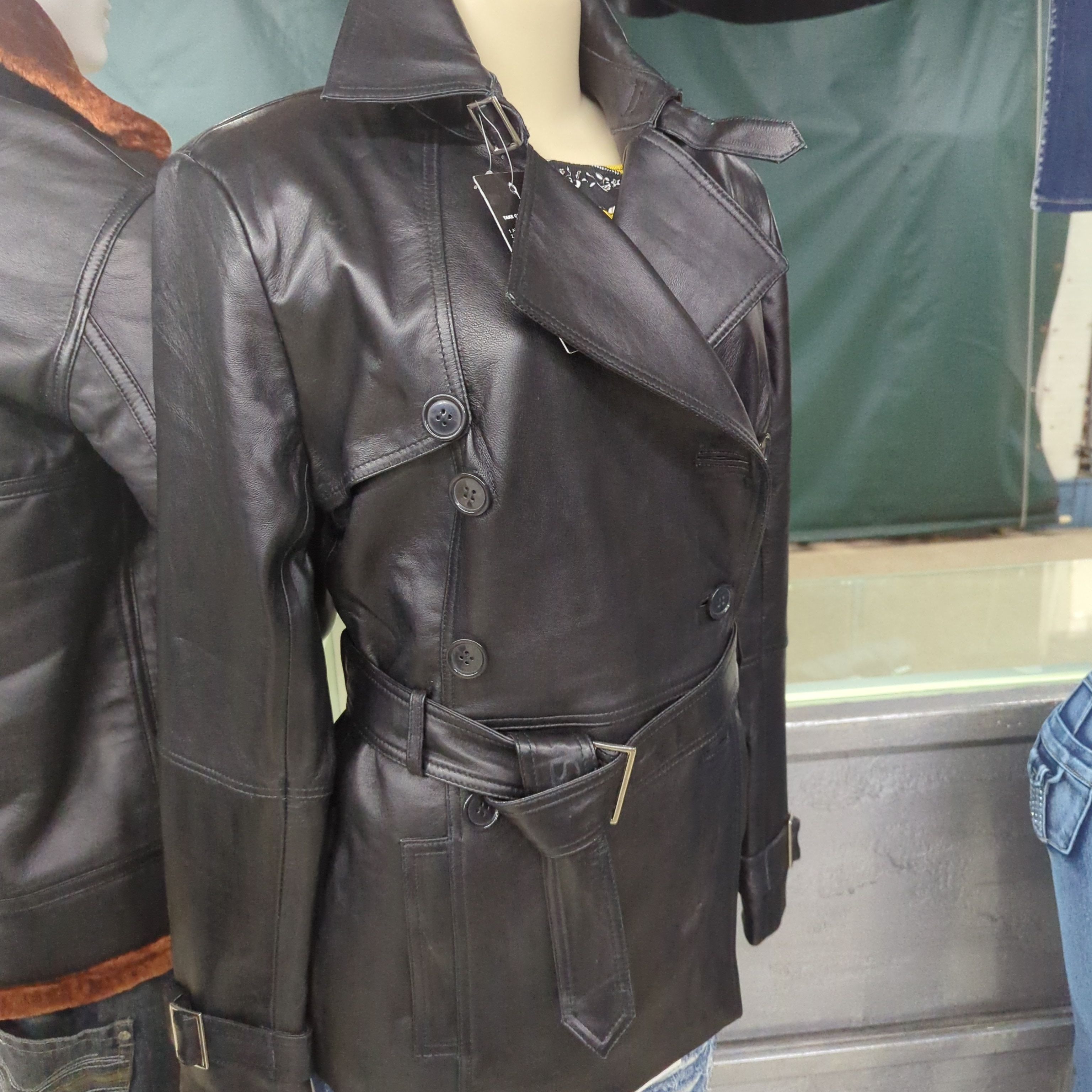 Ladies leather jacket