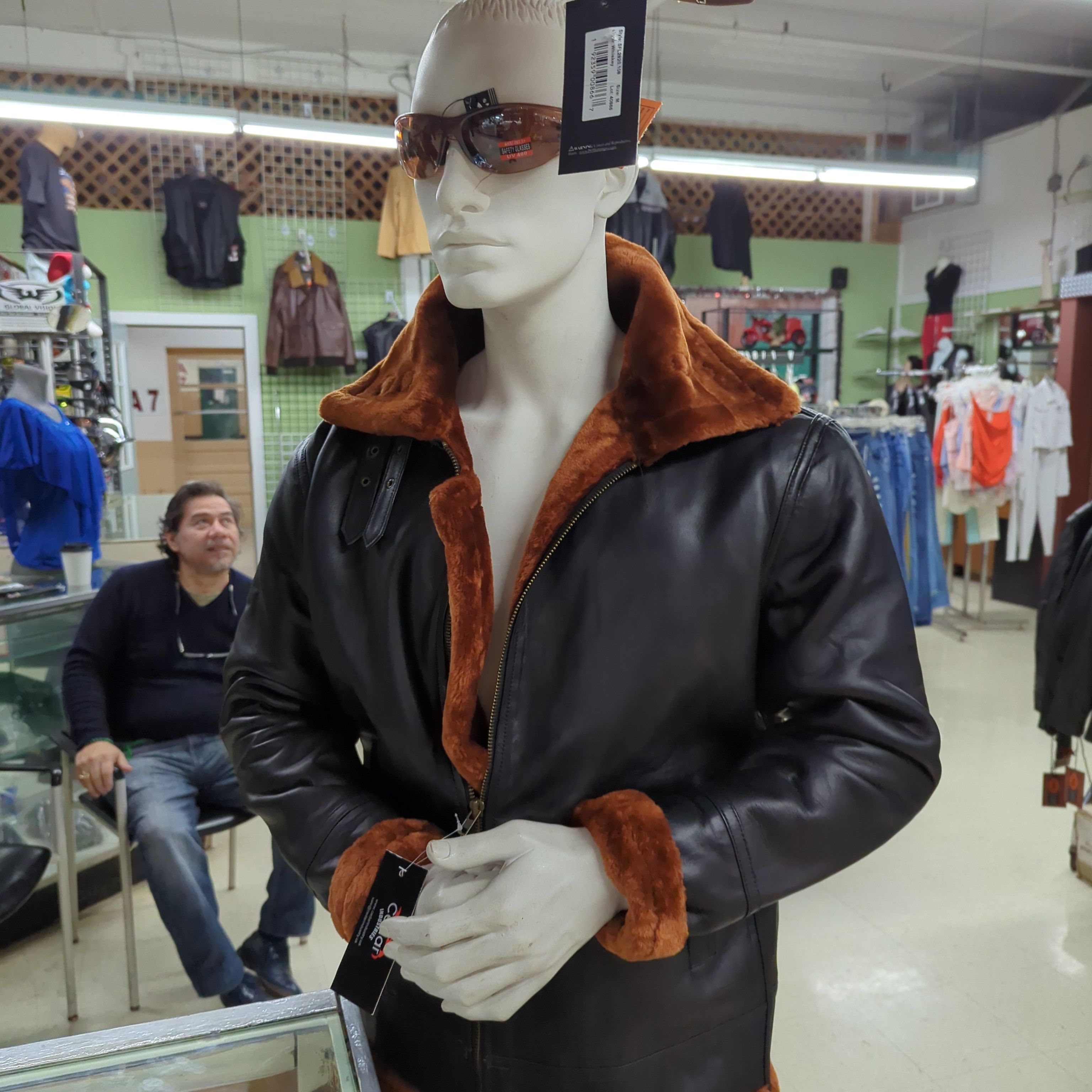 Men's Leather Coat