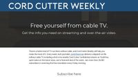Cord Cutter Weekly image