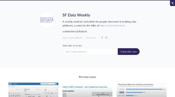SF Data Weekly image