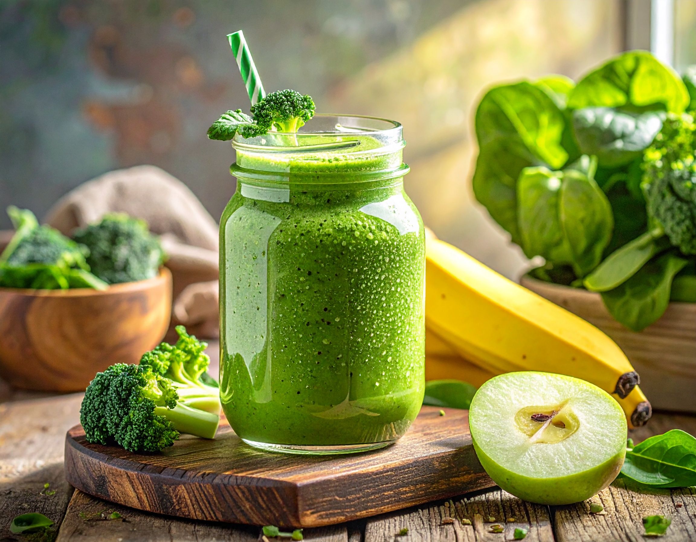 Broccoli Microgreen Smoothie