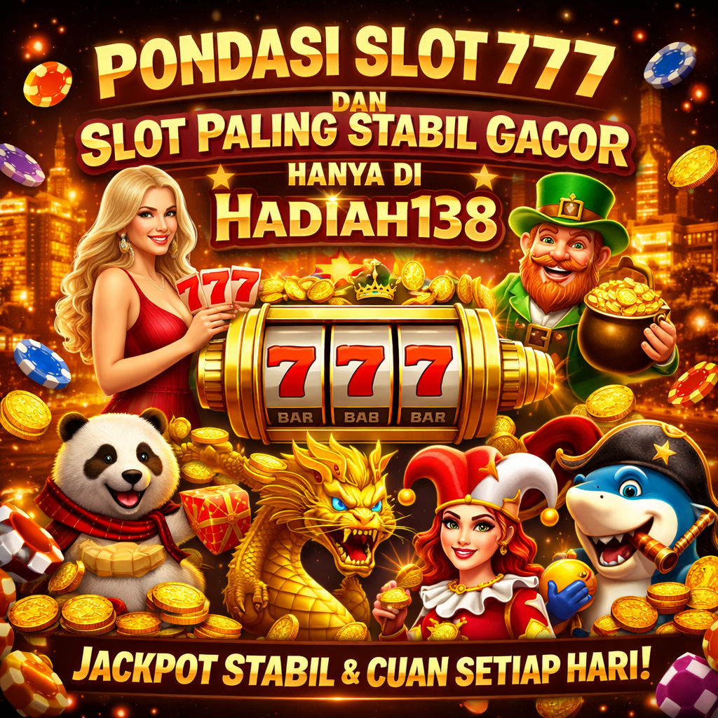 Pondasi Slot 777 Dan Slot Paling Stabil Gacor Hanya DI Hadiah138