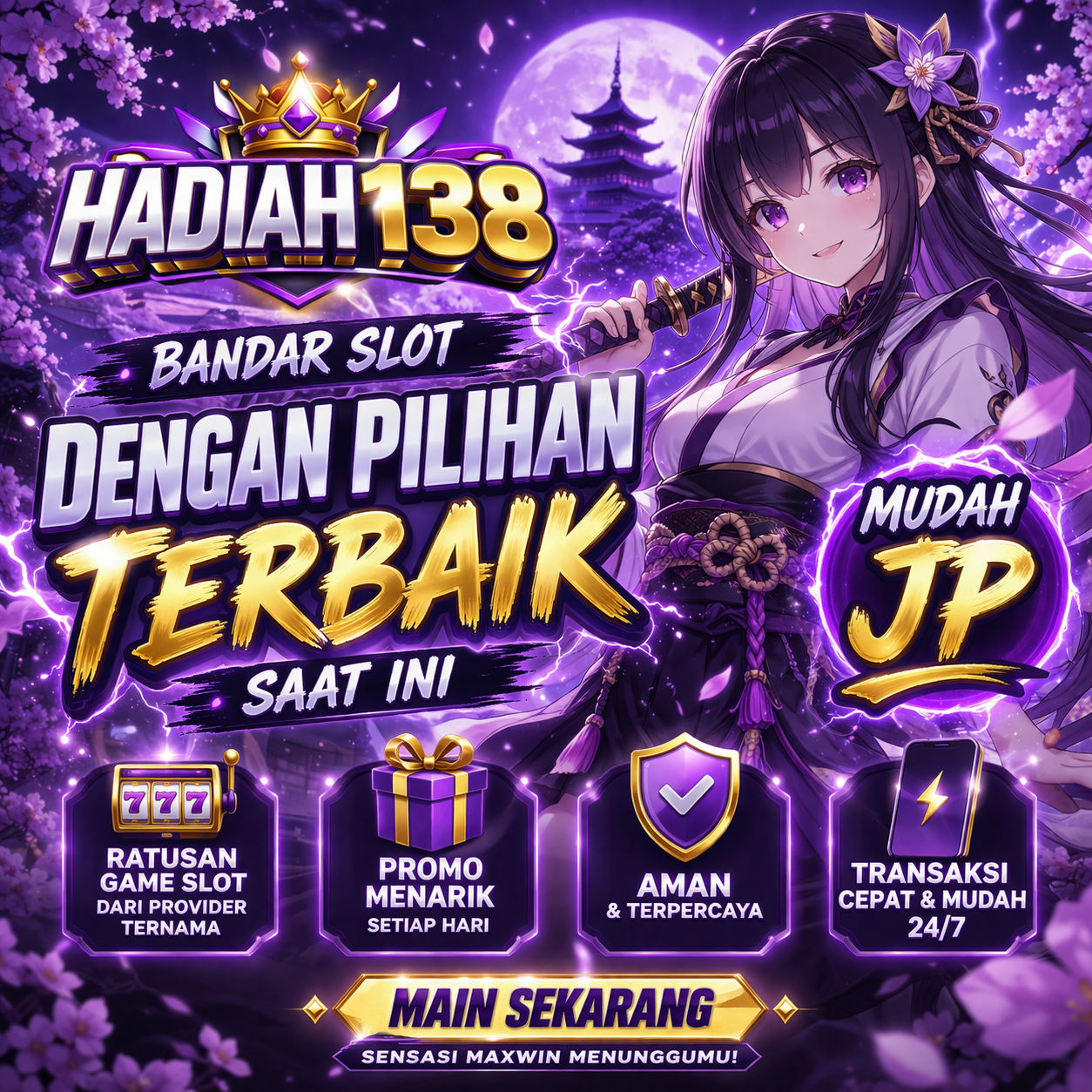 HADIAH138-Bandar Slot Dengan Pilihan Terbaik Saat Ini Mudah Jp