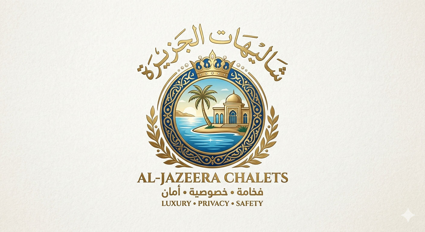 شعار شاليهات الجزيرة