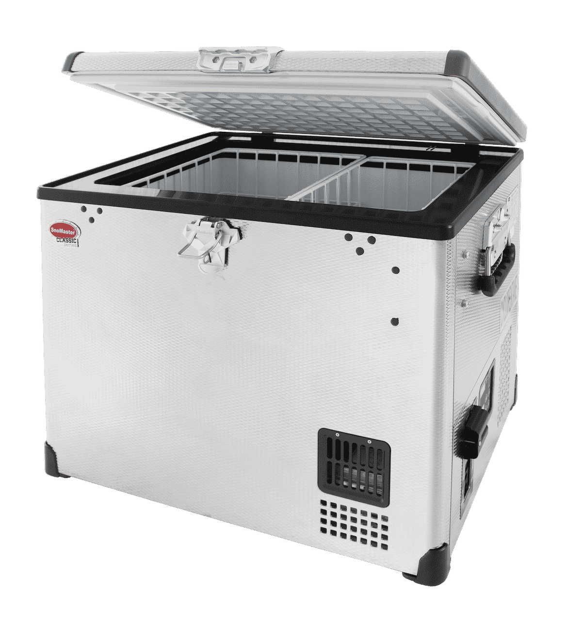 SnoMaster 40L Stainless Steel Fridge/Freezer - Expert Stores