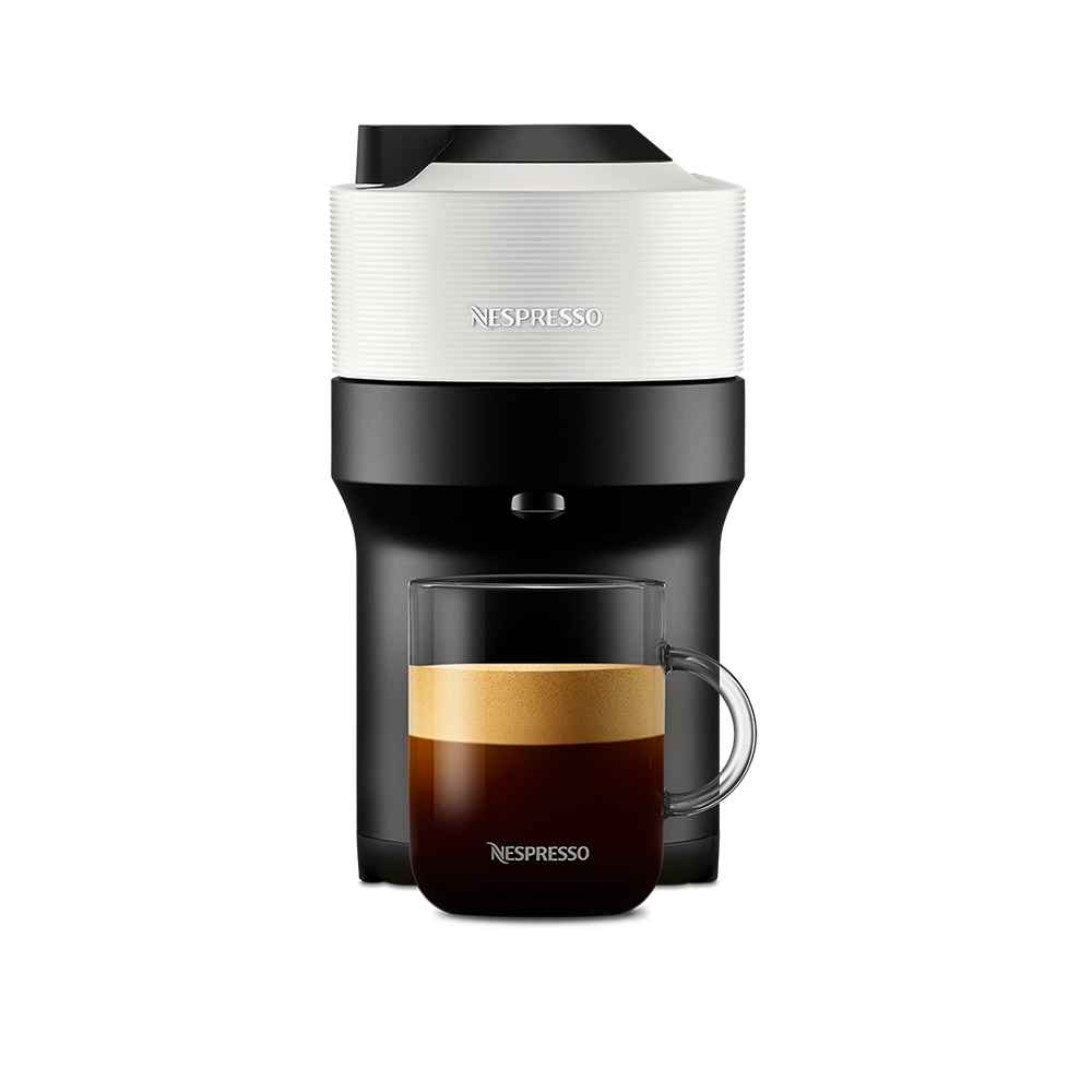 Nespresso Vertuo Pop+ ホワイト 専用カップ付き Nespresso Vertuo Pop Coffee Machine- Coconut White - Expert Stores