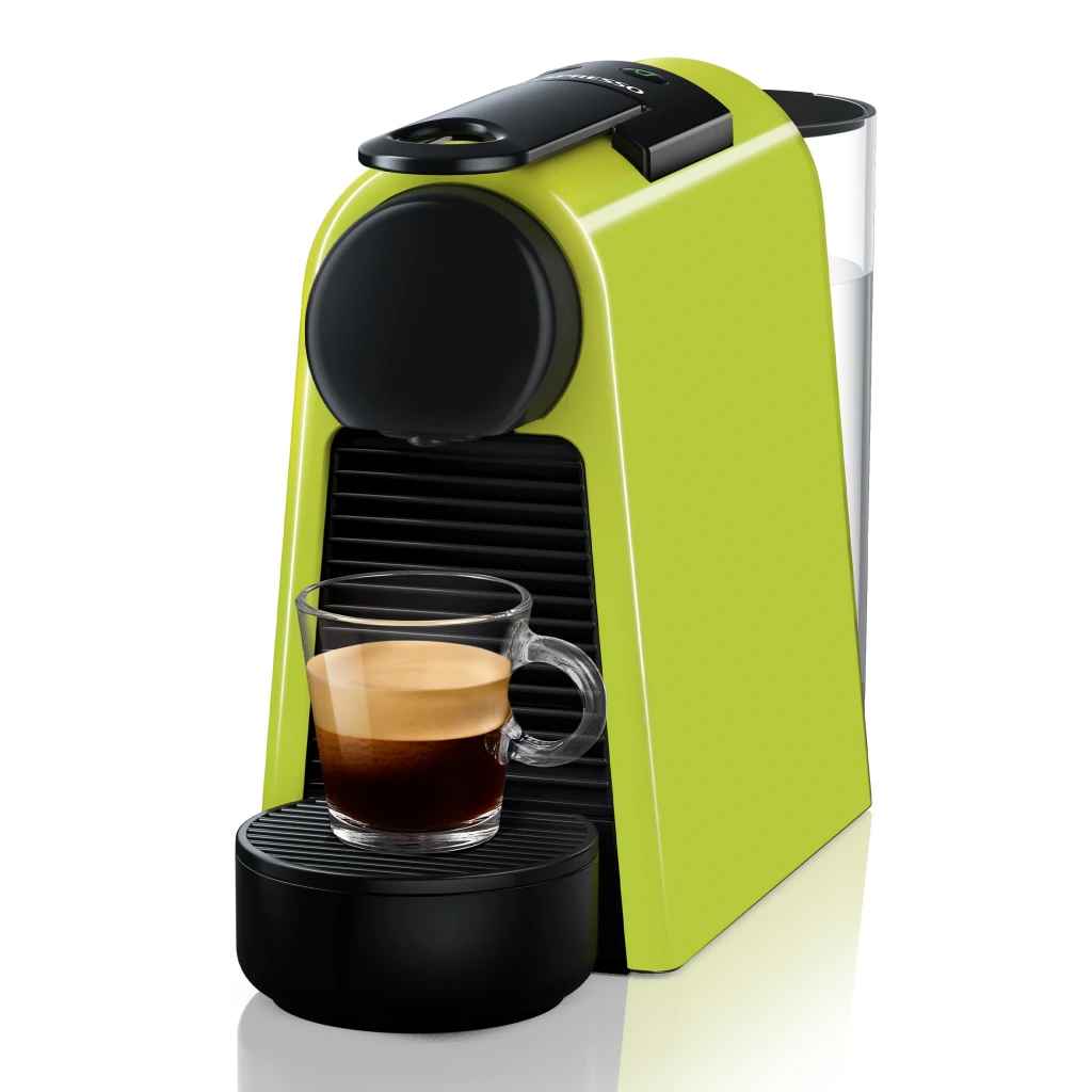 Nespresso Essenza Mini C30 Coffee Machine - Lime Green - Expert Stores