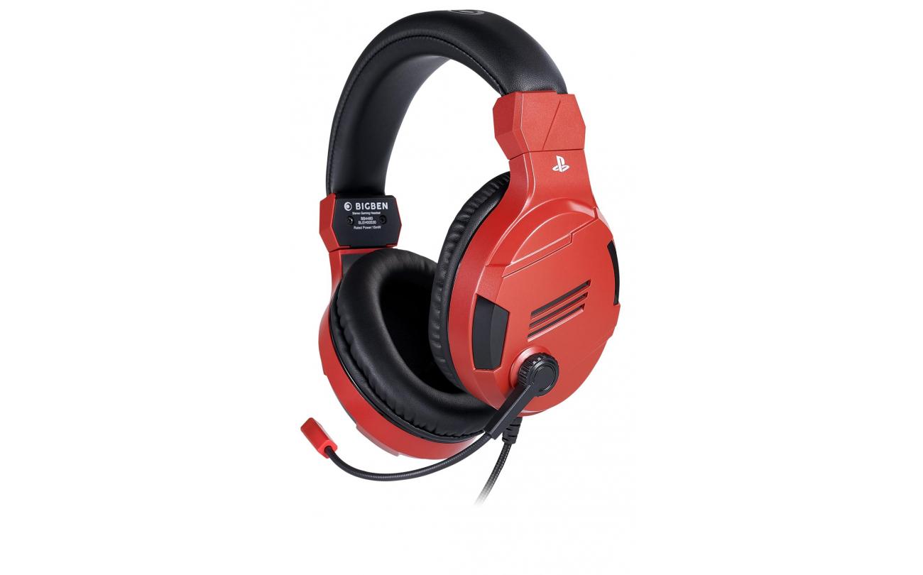 Bigben Stereo Gaming Headset for PS4 Red Expert Stores