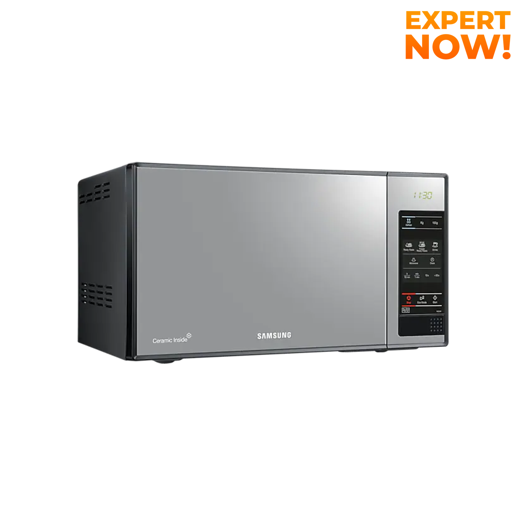 Samsung 23L 800W Microwave - Black Frame with Mirror Door (Photo: 2)