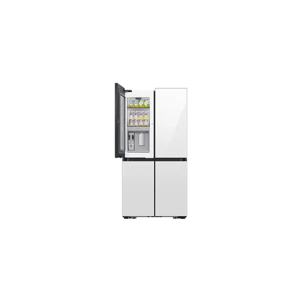 Samsung Bespoke 704L French Door Refrigerator With Customisable Design &  SeeThru Door  - White (Photo: 4)