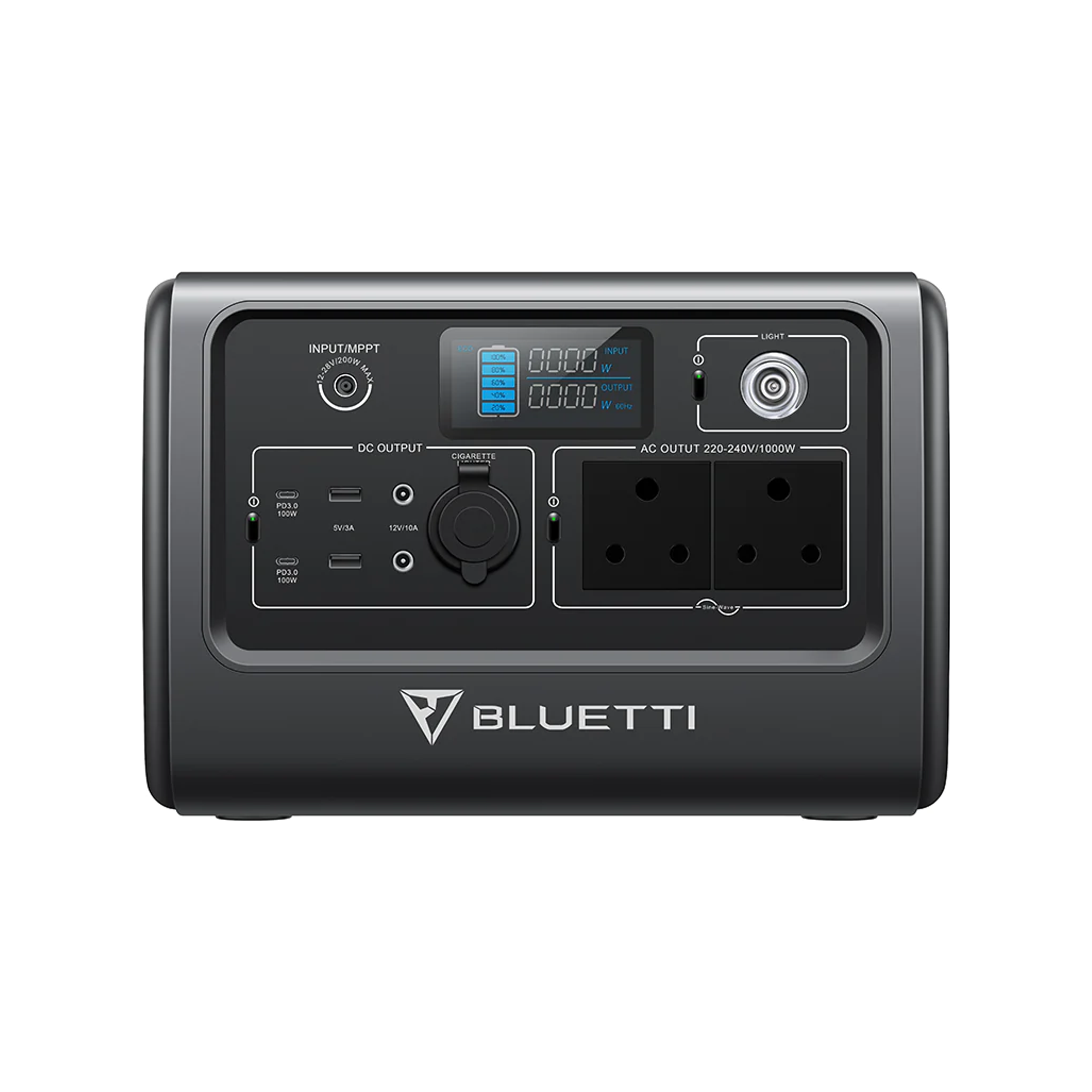 Bluetti 720Wh/1000W Solar Power Station