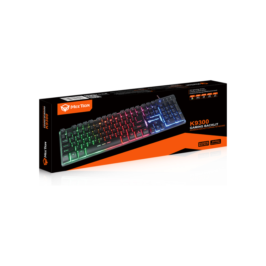 Meetion Colourful Rainbow Backlit Gaming Keyboard (Photo: 5)