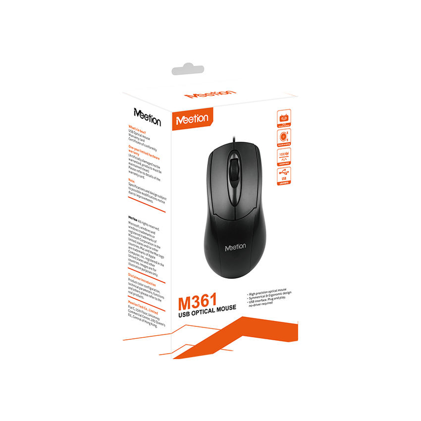 Meetion USB Wired Office Desktop Mouse (Photo: 5)