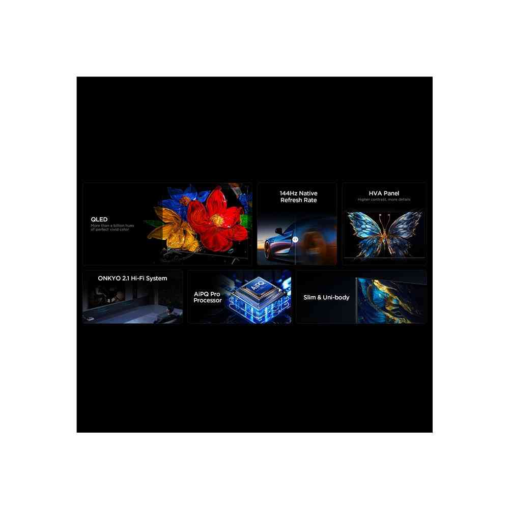 TCL 55-inch 55P8K QLED Google TV 144Hz (Photo: 4)