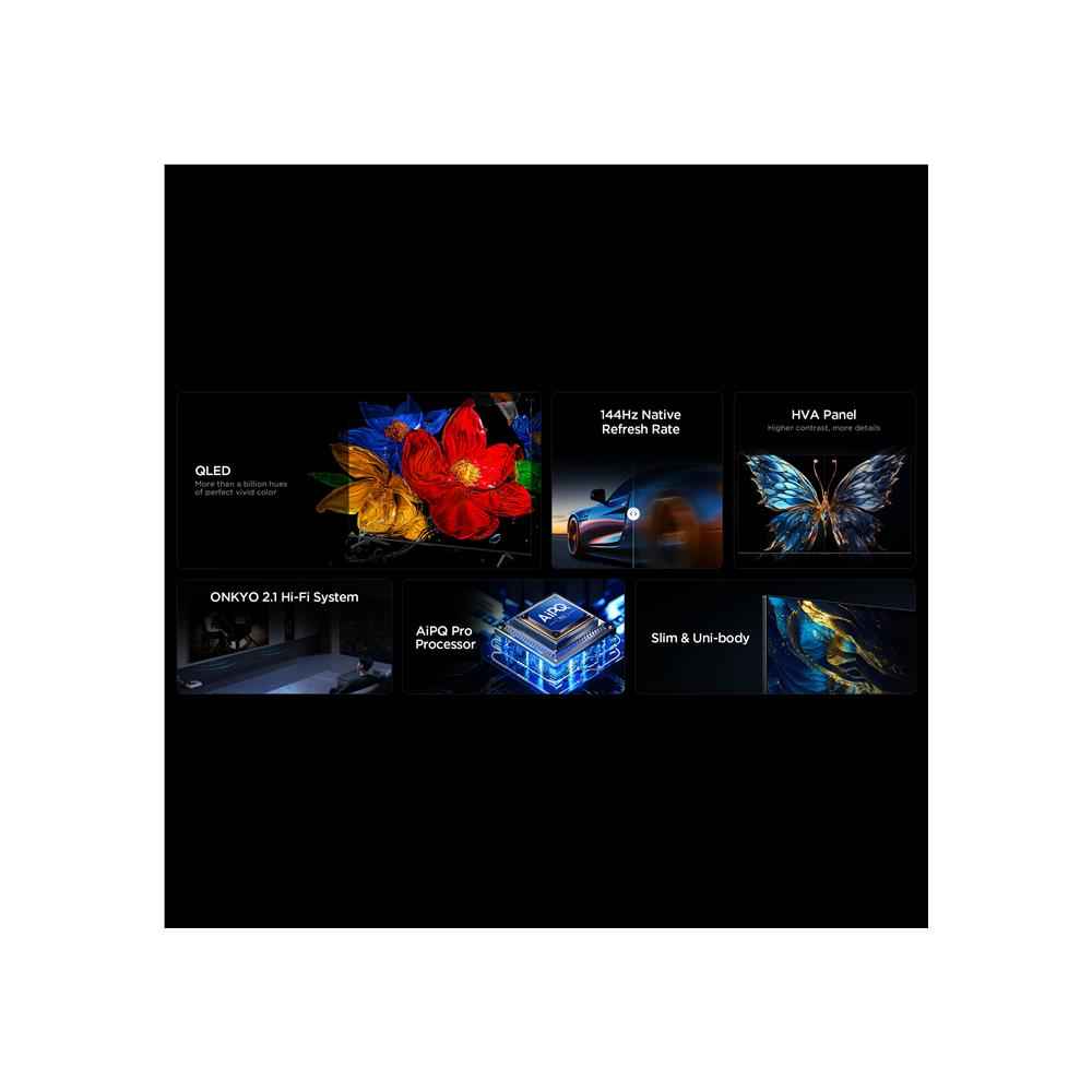 TCL 55-inch 55P8K QLED Google TV 144Hz (Photo: 4)