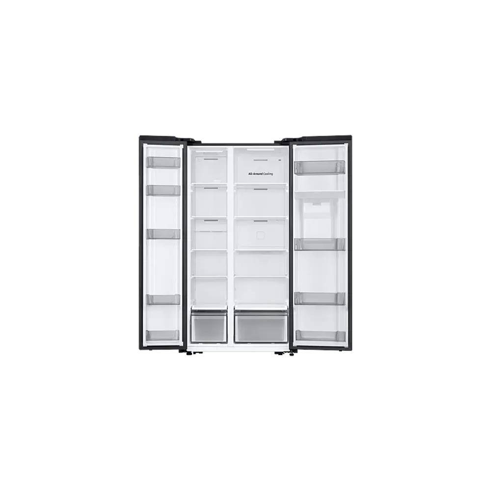 Samsung 560L Side by Side Fridge with Digital Inverter Technology - Gentle Matt Black (Photo: 4)