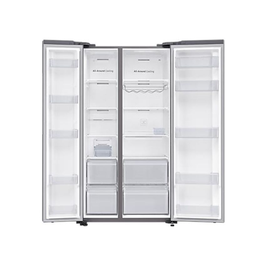 Samsung 647L Side by Side Fridge with SpaceMax™ Technology - Gentle Silver (Photo: 4)