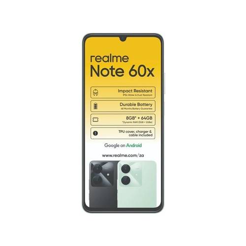 RealMe Note60X 3/64GB - Green (Photo: 2)