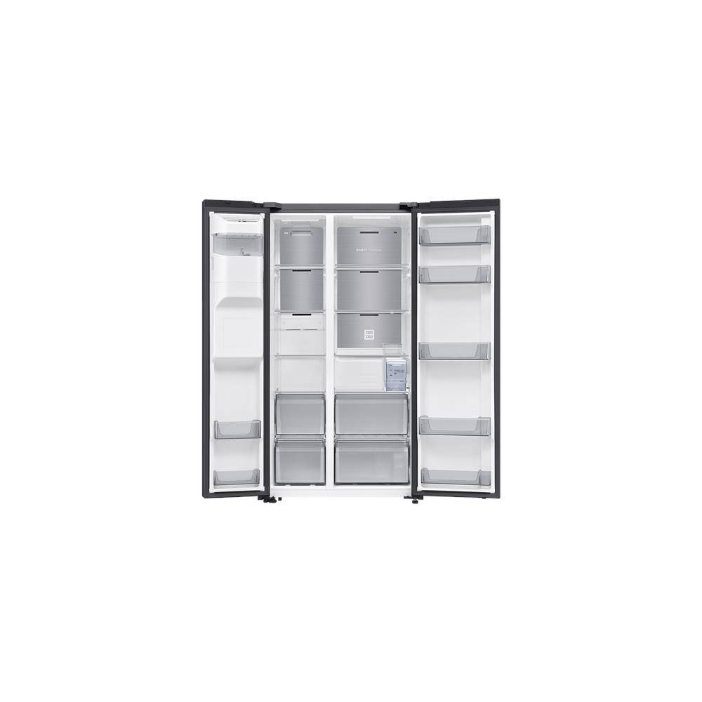 Samsung BESPOKE AI Side By side Auto Water & Ice Dispenser (NP) - Black 617l + FREE GIFT (Photo: 5)
