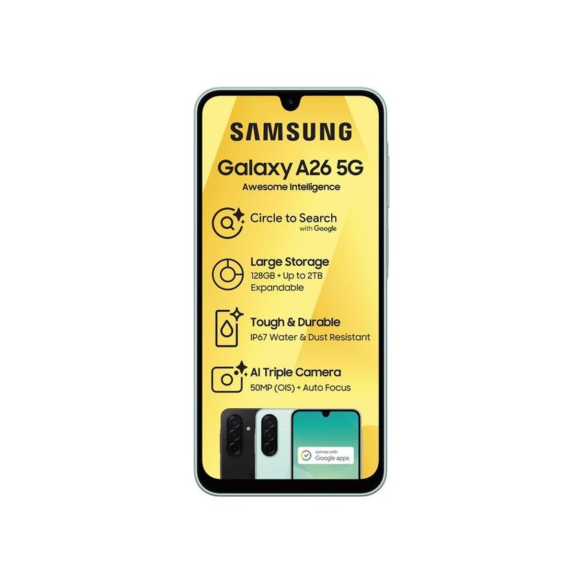 Samsung Galaxy A26 5G - Light Green (Photo: 2)