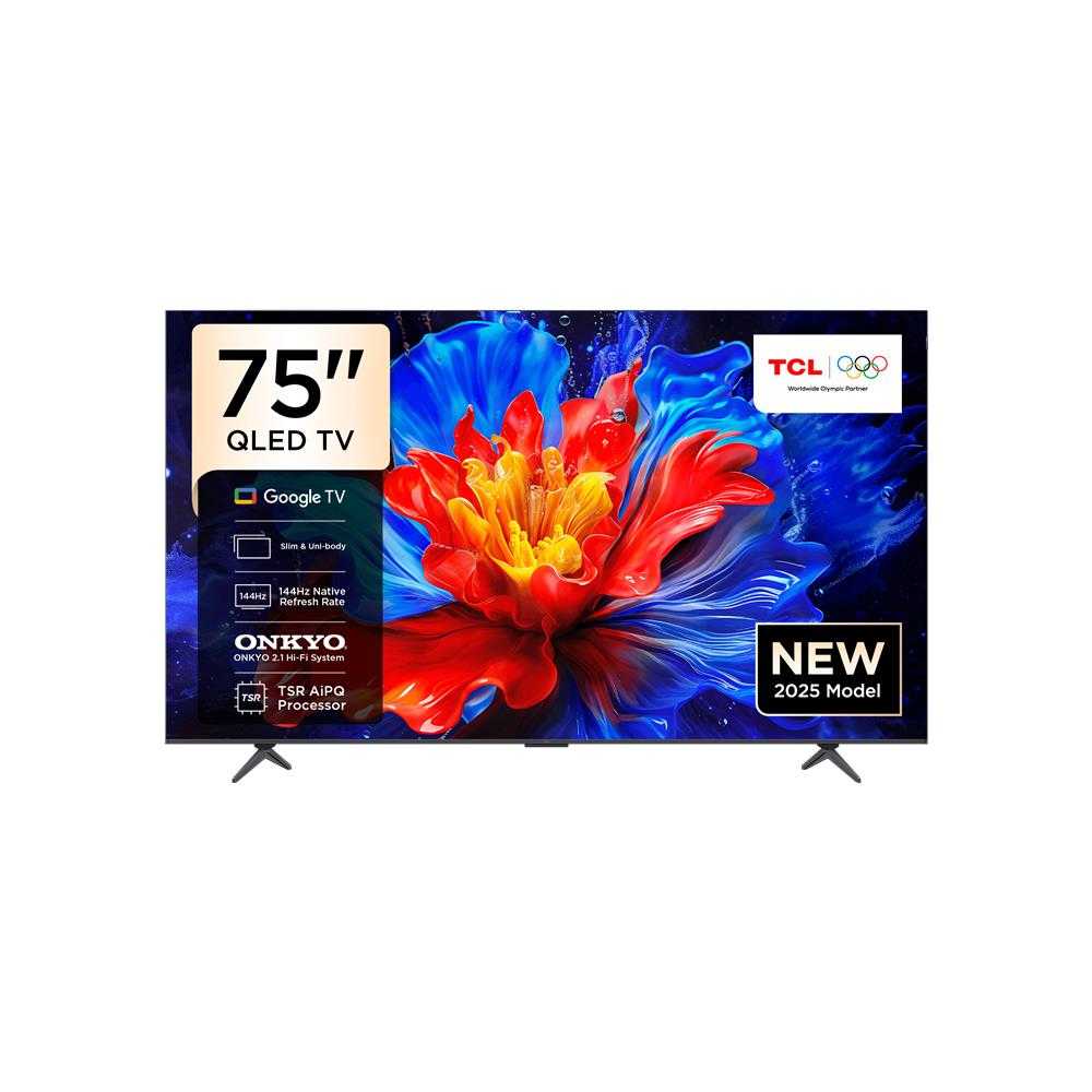 TCL 75-inch 75P8K QLED Google TV 144Hz