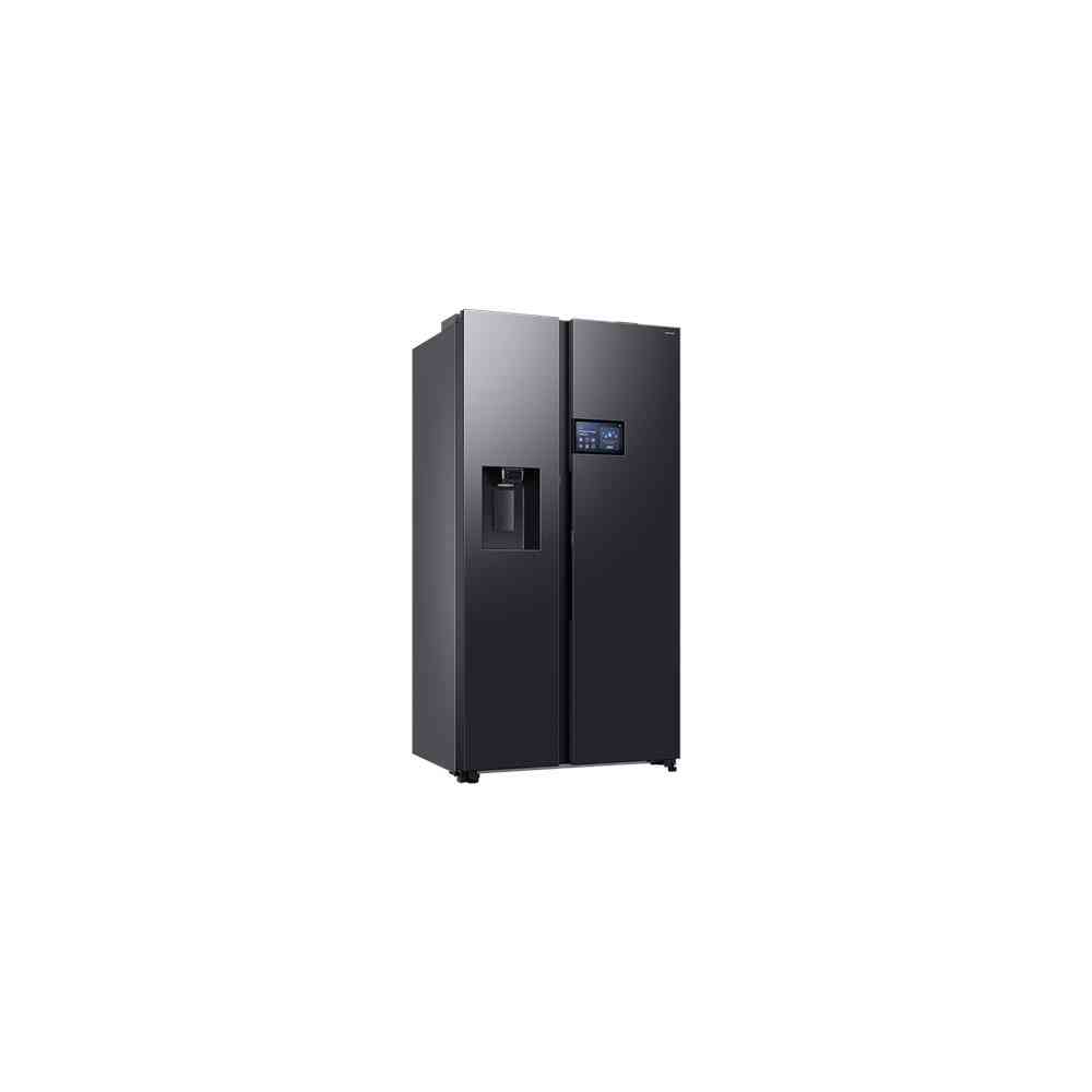 Samsung BESPOKE 594L AI Side by Side Fridge - 9” AI Home screen- Plumbed - Black (Photo: 2)