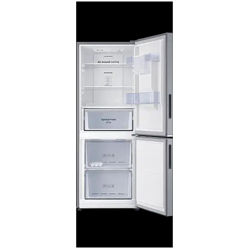 Samsung 253 Liter Nett Bottom Mount Combi Fridge with Water Dispenser - Elegant Inox (Photo: 3)