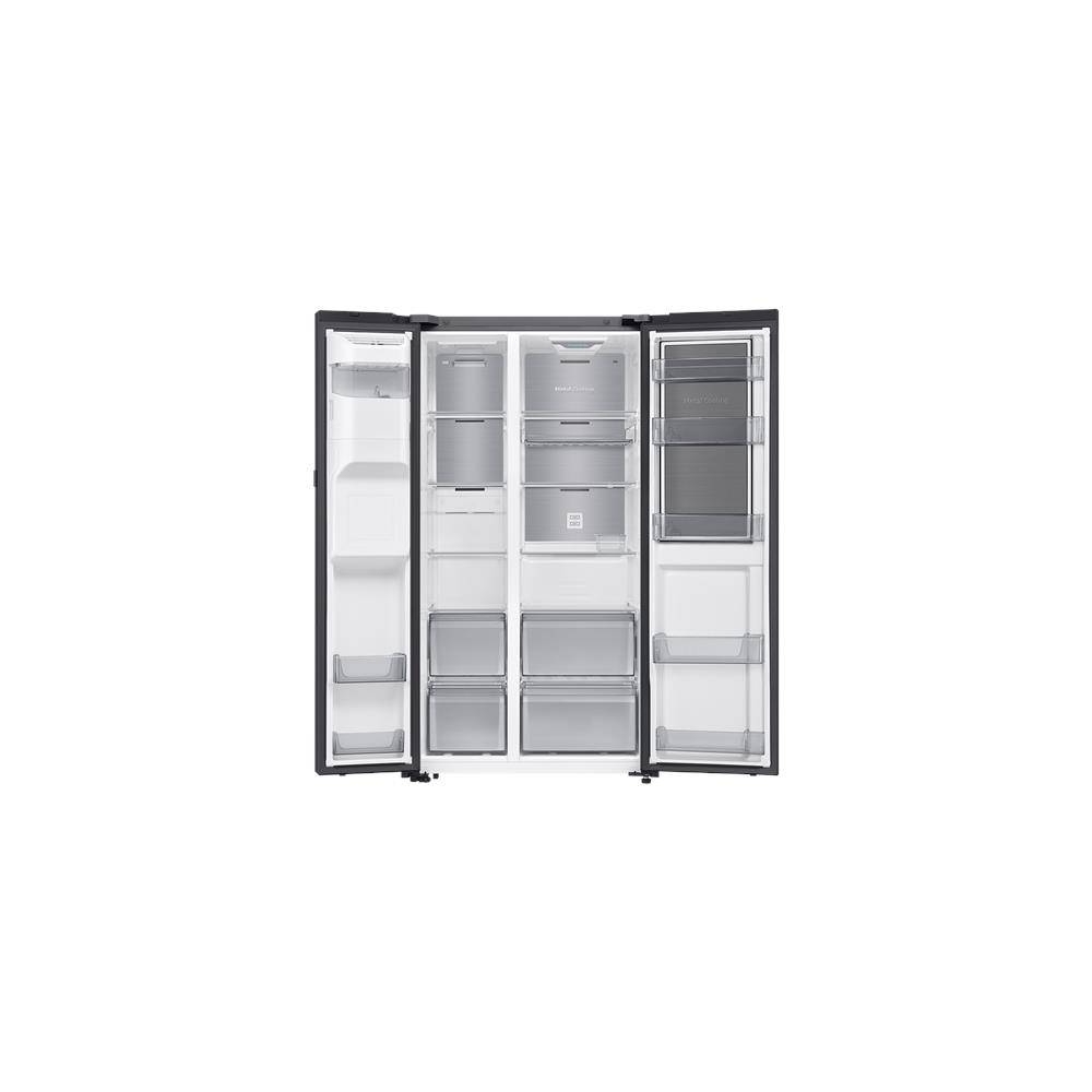 Samsung Samsung 609L SBS I&W Disp. Food Showcase - Gentle Black + FREE GIFT (Photo: 4)