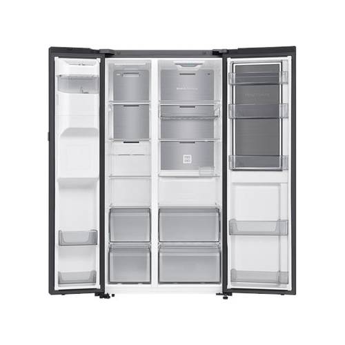Samsung Samsung 609L SBS I&W Disp. Food Showcase - Gentle Black + FREE GIFT (Photo: 4)