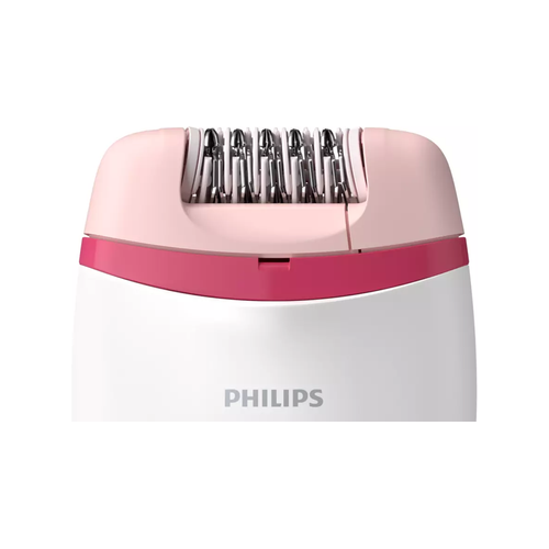 Philips Satinelle Essential Corded Compact Epilator - White/Pink (Photo: 6)