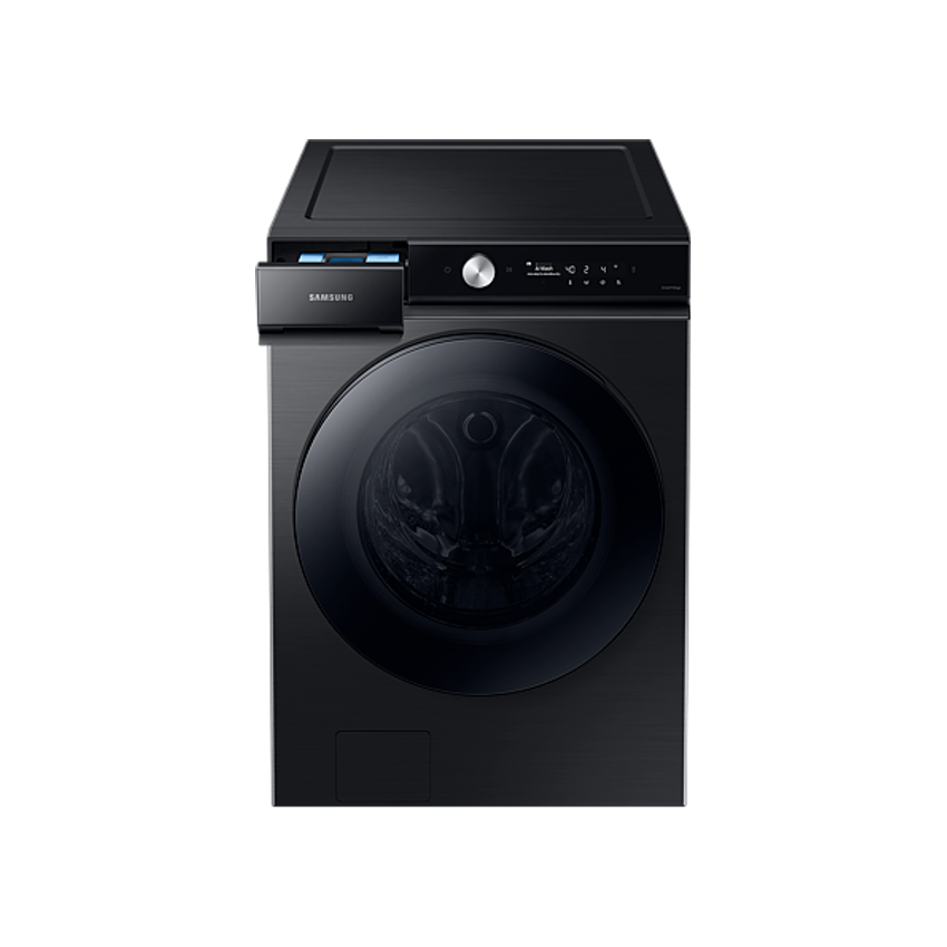 Samsung 16kg Bubble Wash™ Smart Front Load Washing Machine - Bespoke Black Caviar (Photo: 3)