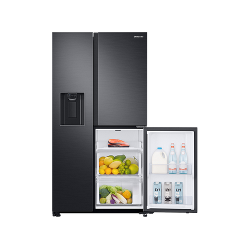 Samsung 602L 3 Door Fridge/Freezer with Water Dispenser - Black (Photo: 8)