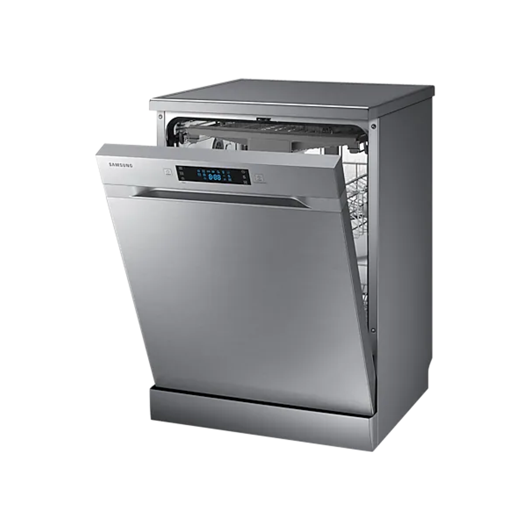 Samsung 14 Place Dishwasher with Wide Led Display - Silver (Photo: 2)
