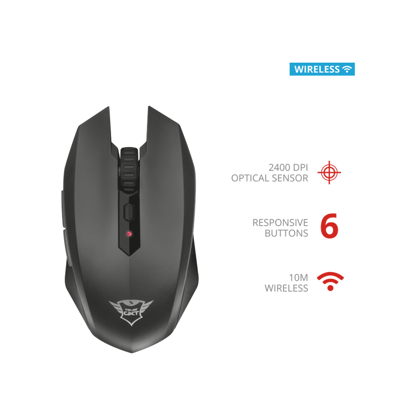 Trust Gaming GXT 115 Macci Wireless Gaming Mouse (Photo: 7)