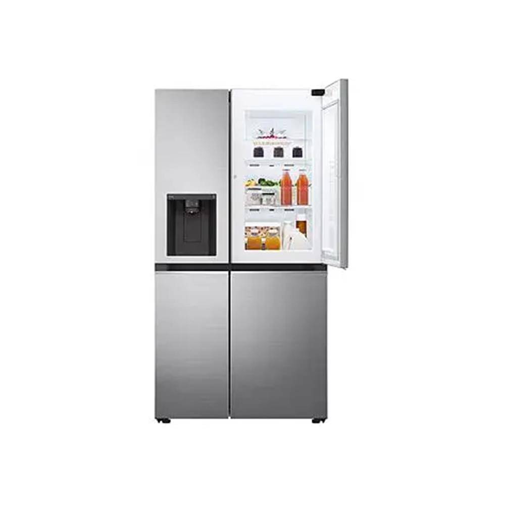 LG 611L Nett Side by Side Fridge with Water & Ice Dispenser - Platinum Silver (Photo: 4)