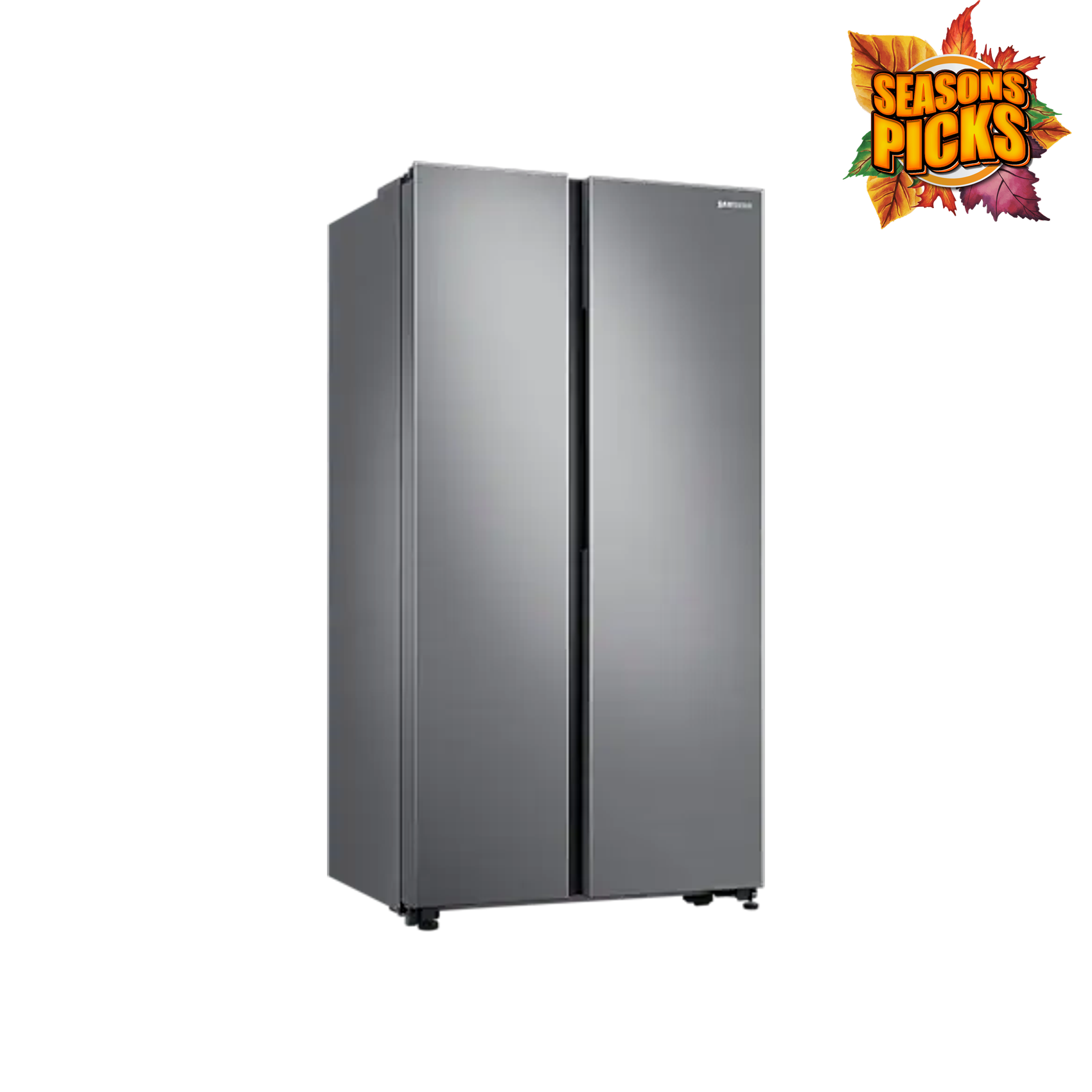 Samsung 647L Side By Side Fridge With Space Max Technology - Matt Silver (Photo: 4)