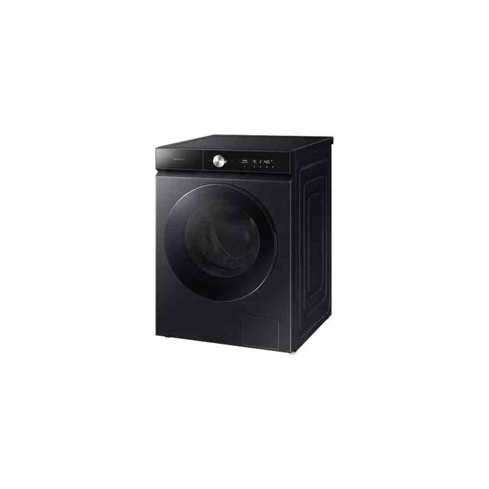 Samsung 12 kg Front Loader Washing Machine with Steam and EcoBubble™ Technology - Platinum Silver	 (Photo: 3)