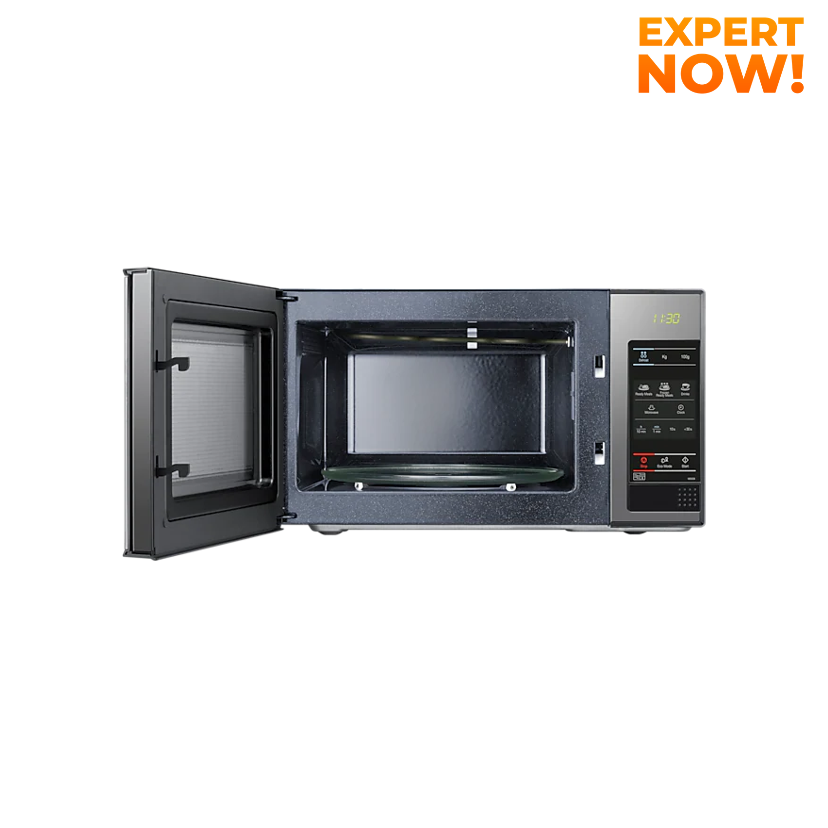 Samsung 23L 800W Microwave - Black Frame with Mirror Door (Photo: 4)