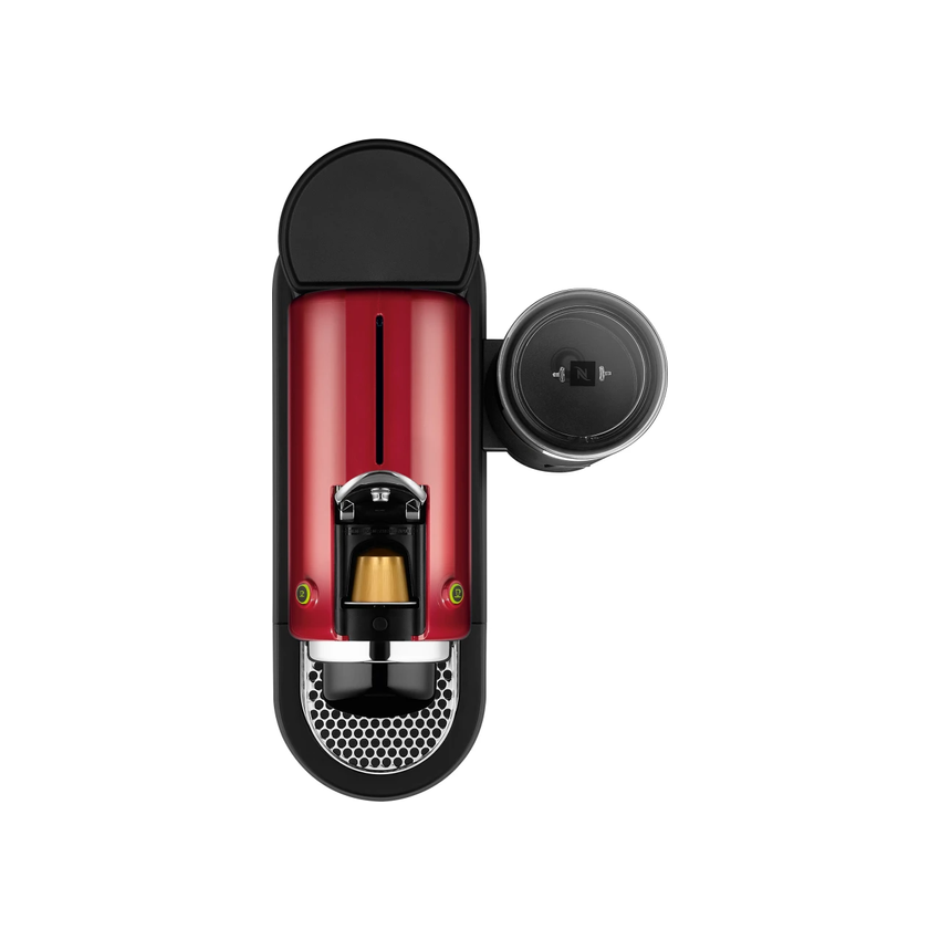 tyran Afvigelse Arkæolog Nespresso CitiZ Automatic Espresso Machine with Aeroccino Milk Frother - Cherry  Red + Three Free Nespresso Coffee Sleeves - Expert Stores