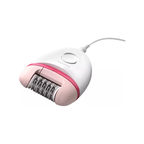 Philips Satinelle Essential Corded Compact Epilator - White/Pink (Photo: 5)