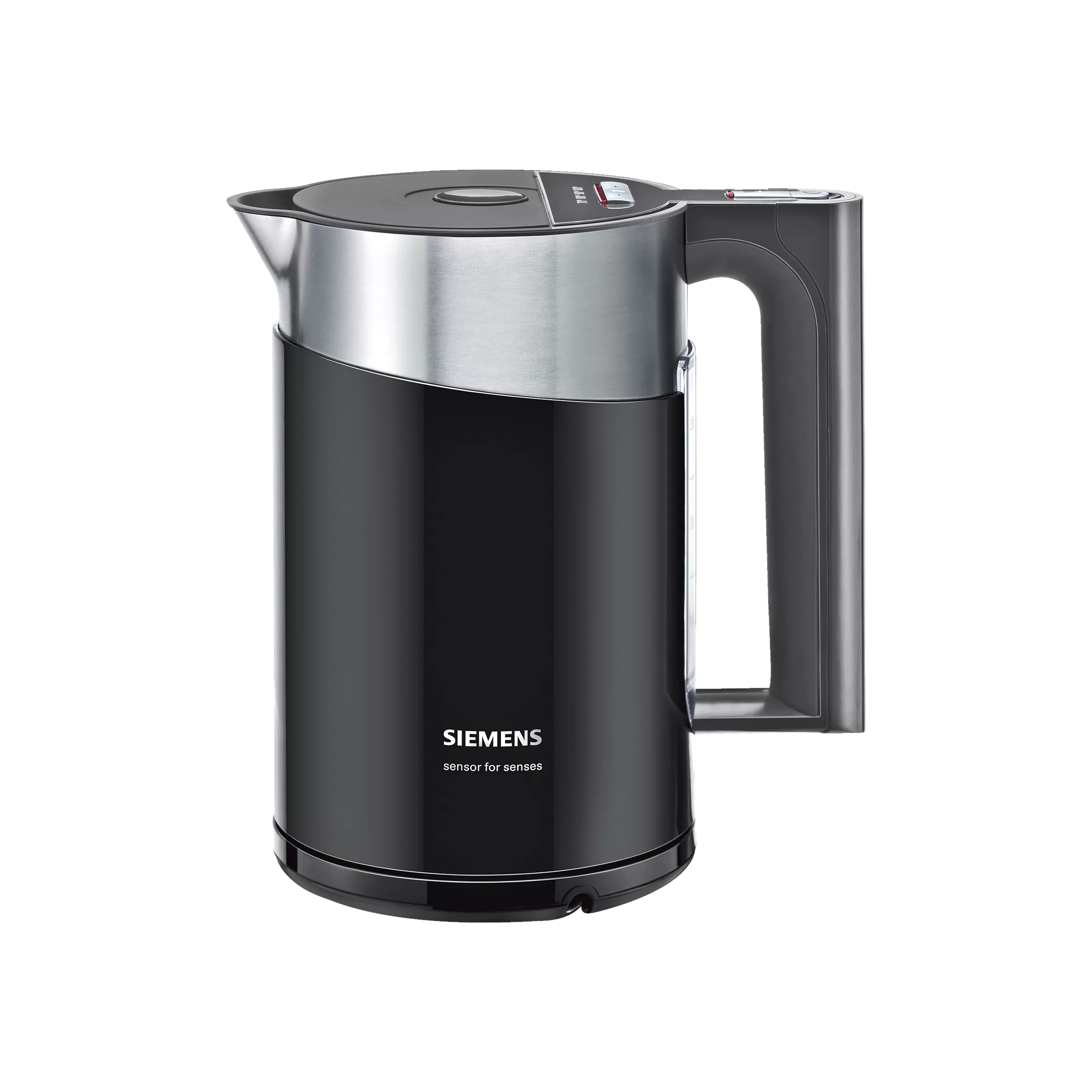 Siemens 1.5L Sensor for Senses Cordless Water Kettle - Black