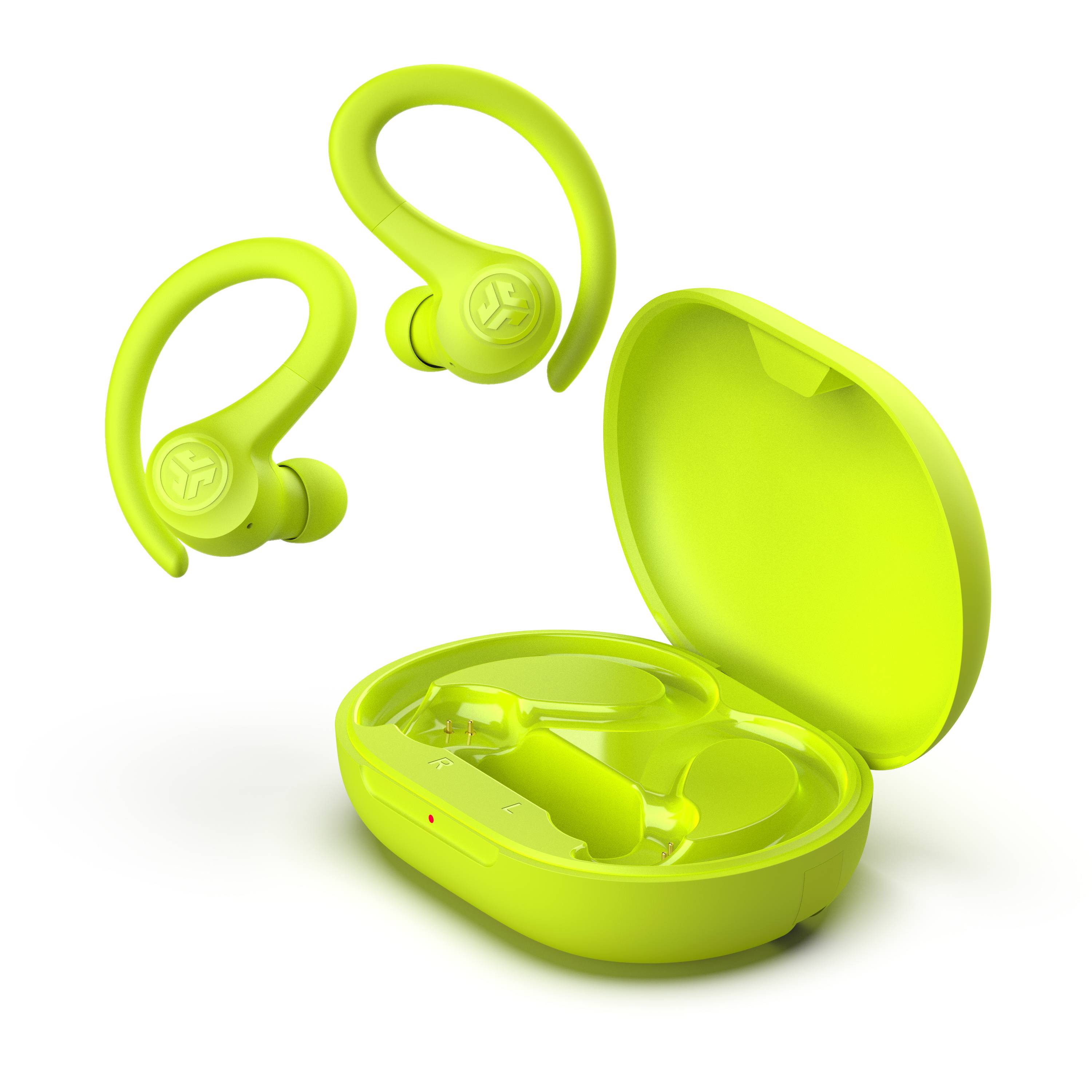 JLab GO Air SPORT True Wireless Earbuds - Neon Yellow