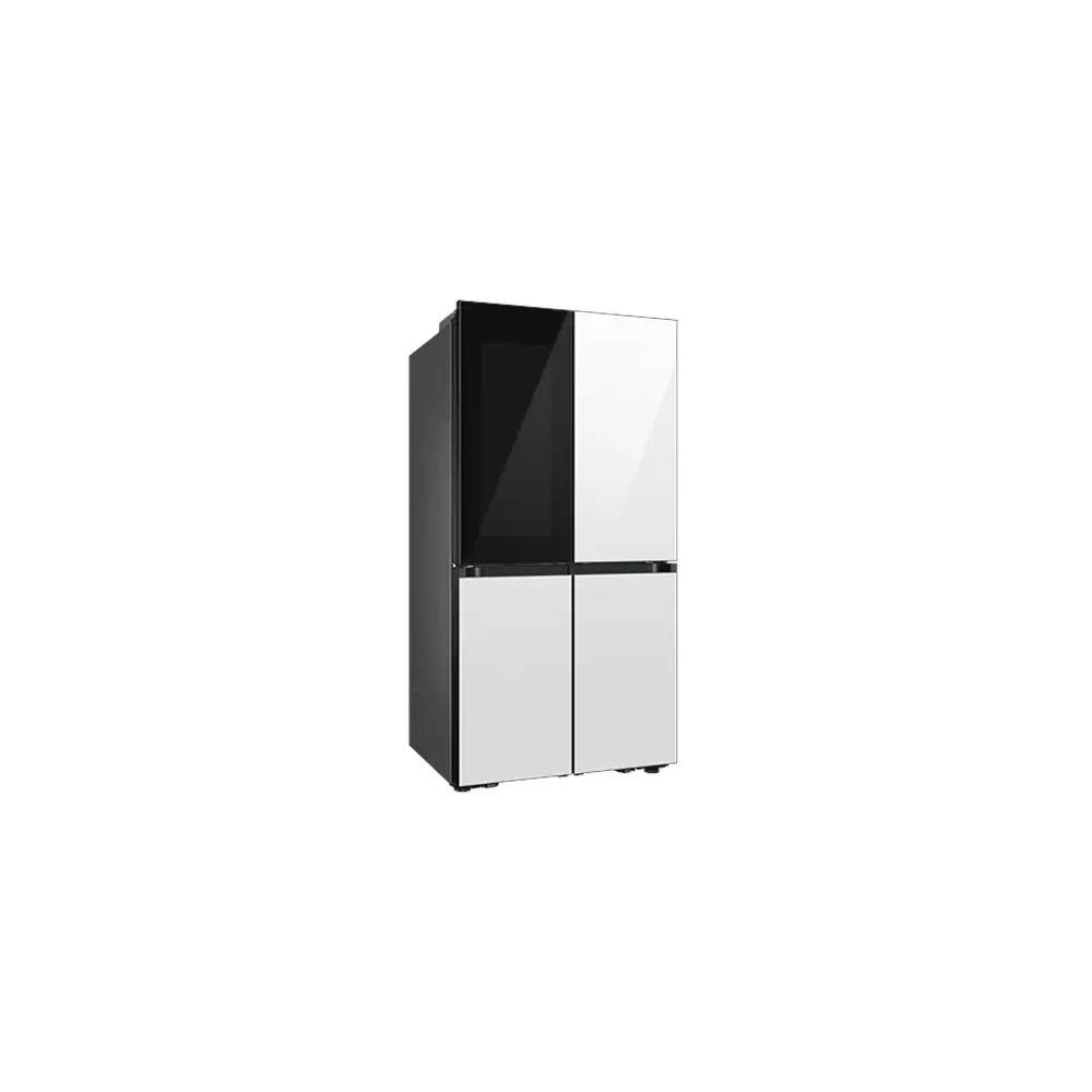Samsung Bespoke 704L French Door Refrigerator With Customisable Design &  SeeThru Door  - White + Free Gift (Photo: 2)