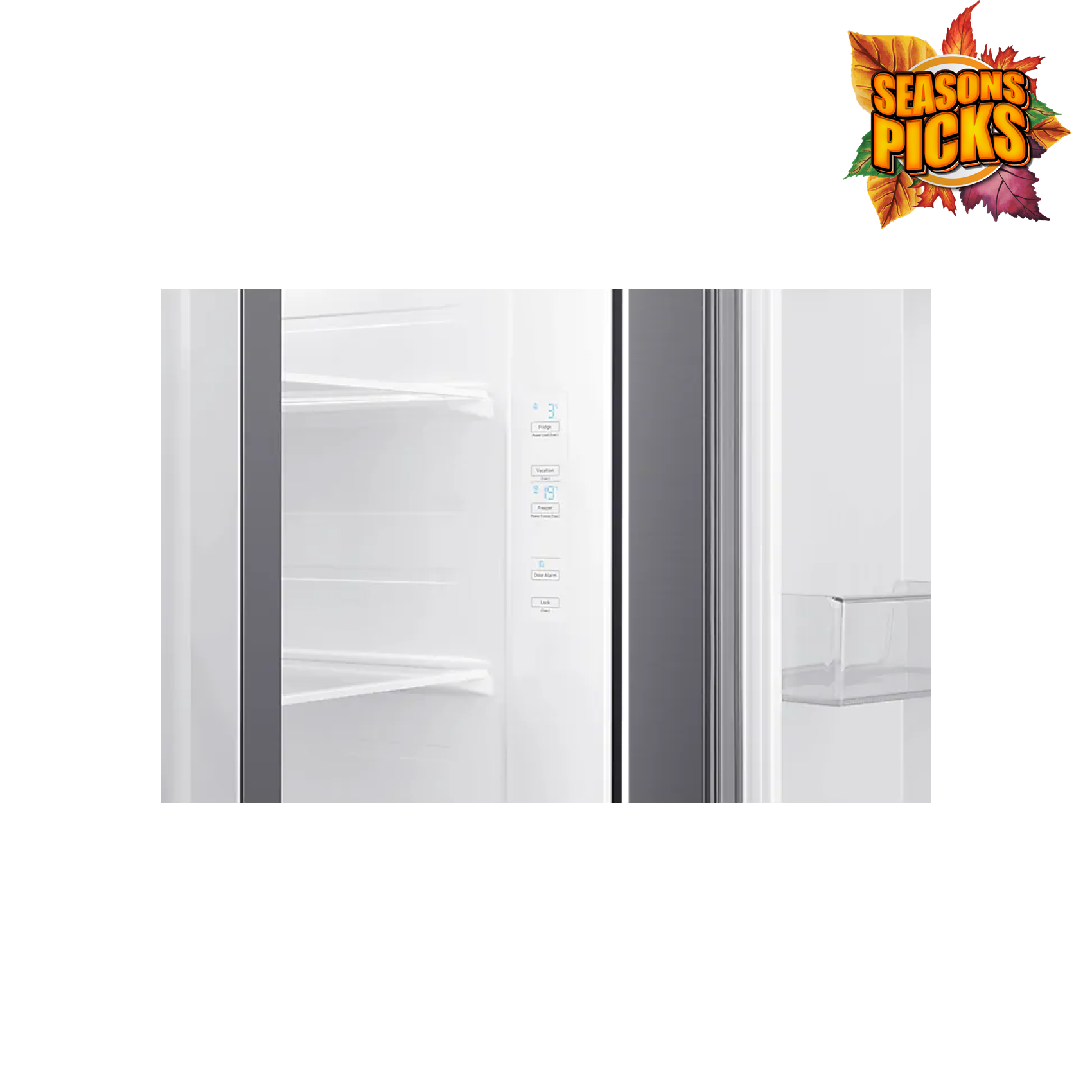 Samsung 647L Side By Side Fridge With Space Max Technology - Matt Silver (Photo: 5)