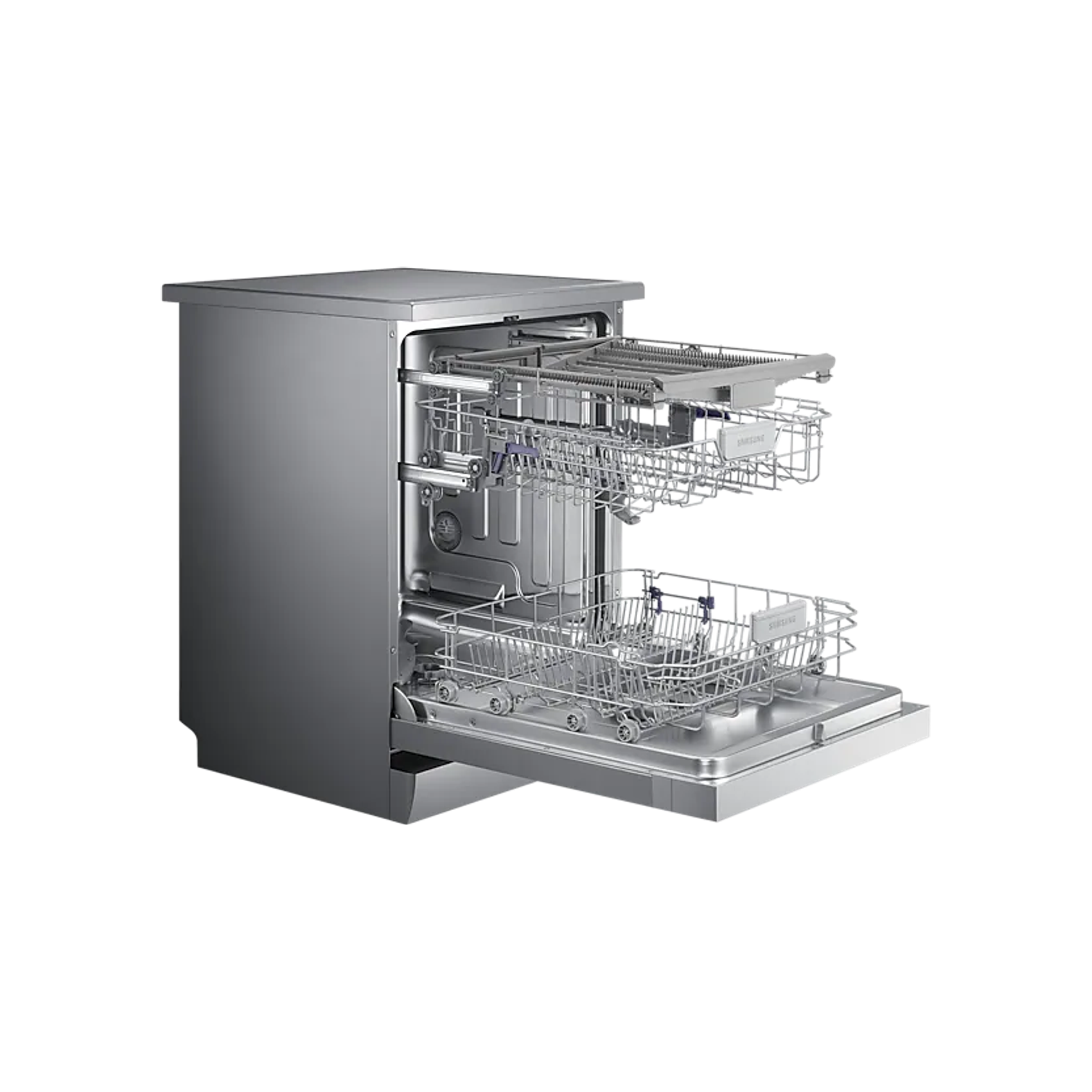 Samsung 14 Place Dishwasher with Wide Led Display - Silver (Photo: 3)